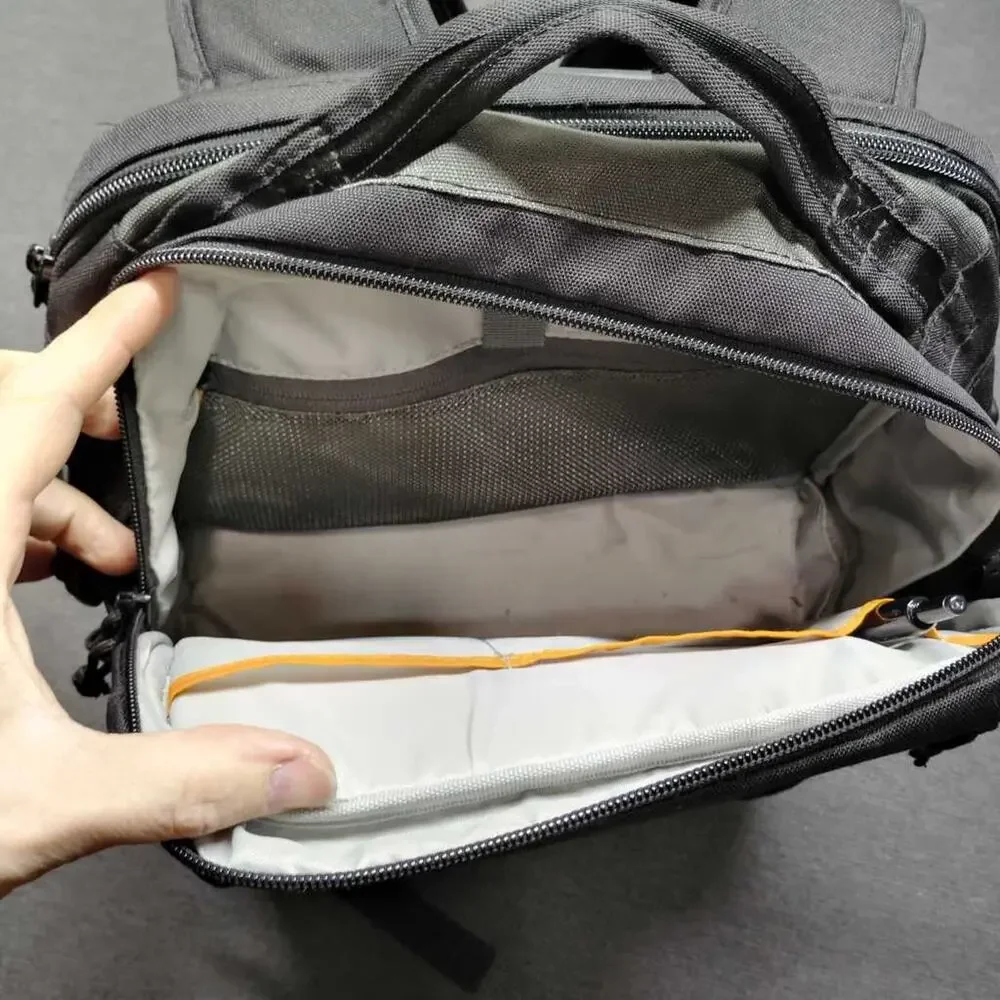 Lowepro Backpack Black - Camera Photography Gear Bag - Padded Straps - Organizer